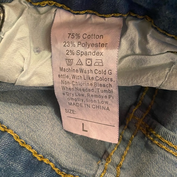 Ankle length jeans with hem detail size L - Picture 4 of 4